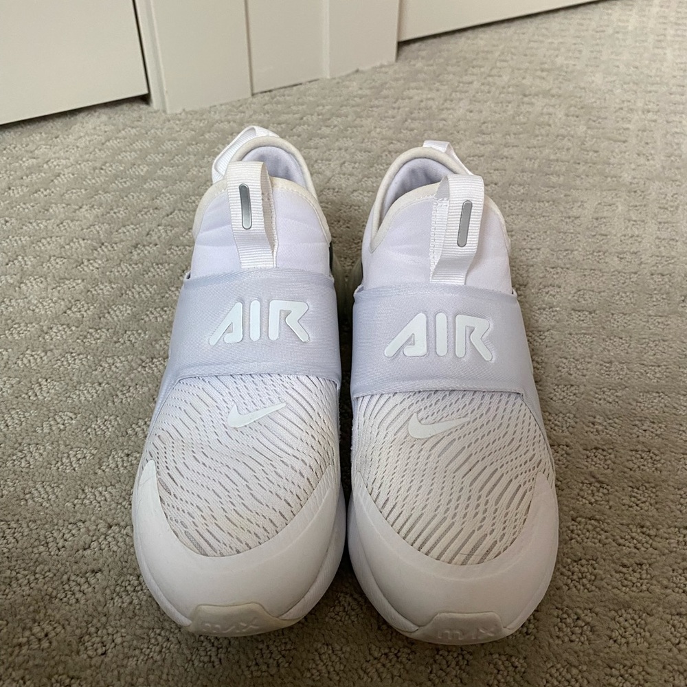 White Nike shoes